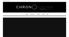Desktop Screenshot of chronollection.com
